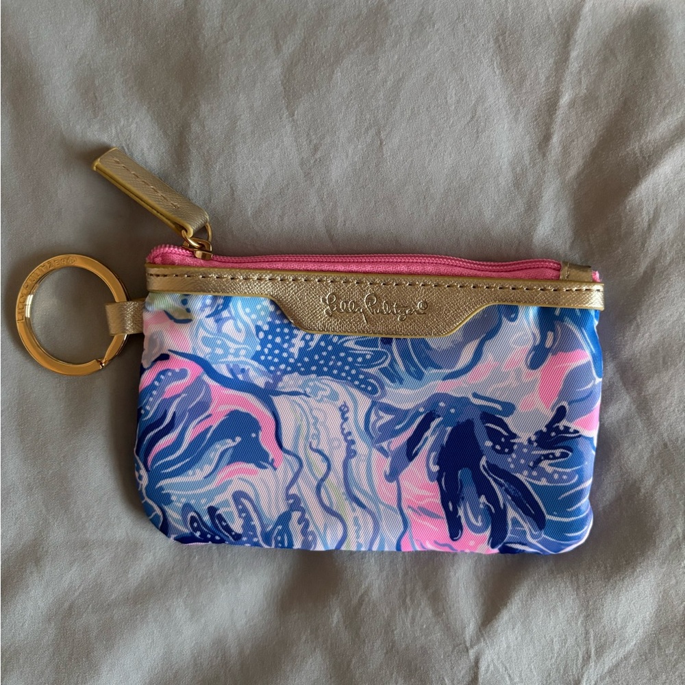 Lilly Pulitzer Vibrant Keychain Pouch